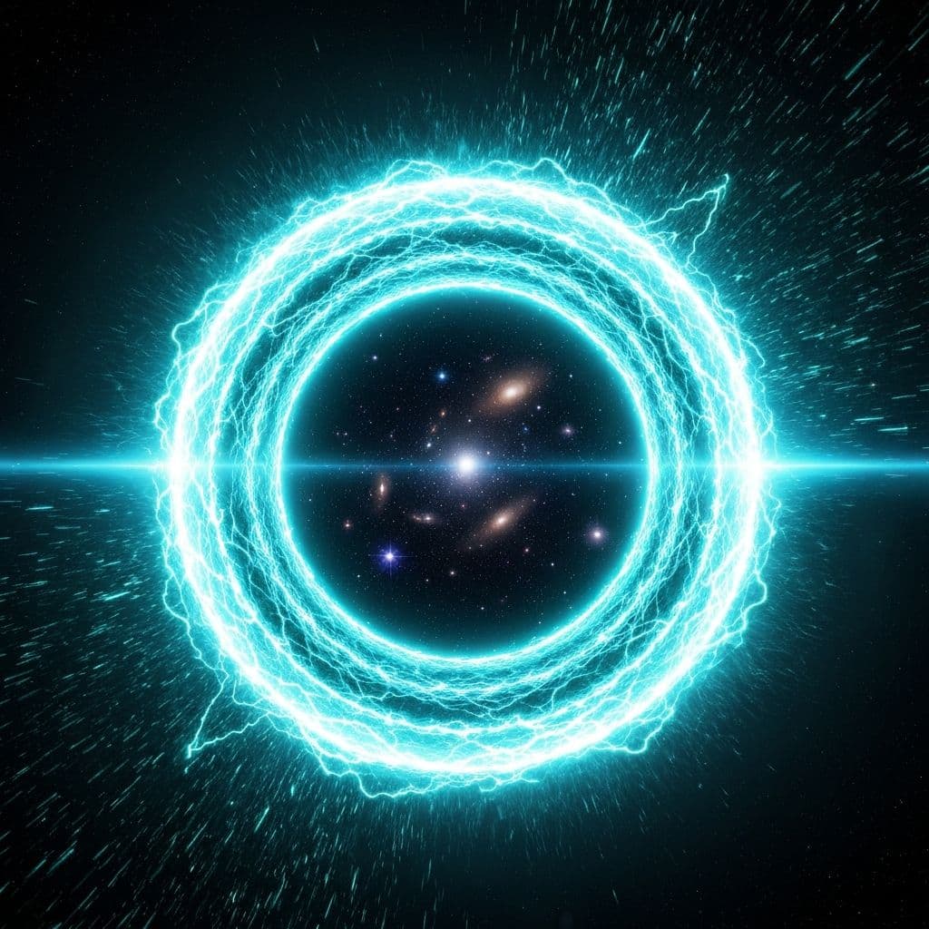 Quantum portal wormhole opening to another dimension